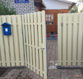 Фото 1 забора из штакетника, Северо-Казахстанская область, Деркул