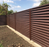 Фото 3 забора из штакетника, Северо-Казахстанская область, Кордон