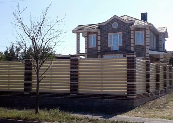 Фото 4 забора из штакетника, Северо-Казахстанская область, Ливкино