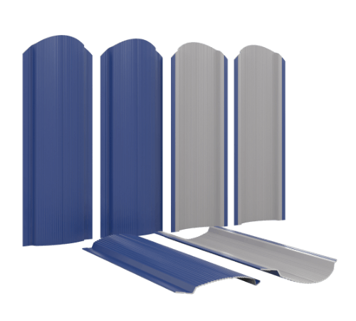 Штакетник для забора Фигурный Полукруглый в Уральске