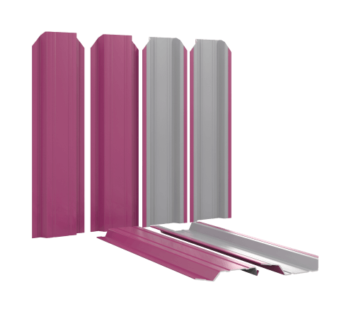 Штакетник для забора П-образный узкий в Уральске